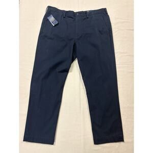 Polo Ralph Lauren Stretch Straight Fit Chino Pants Navy Size 40x30 NWT